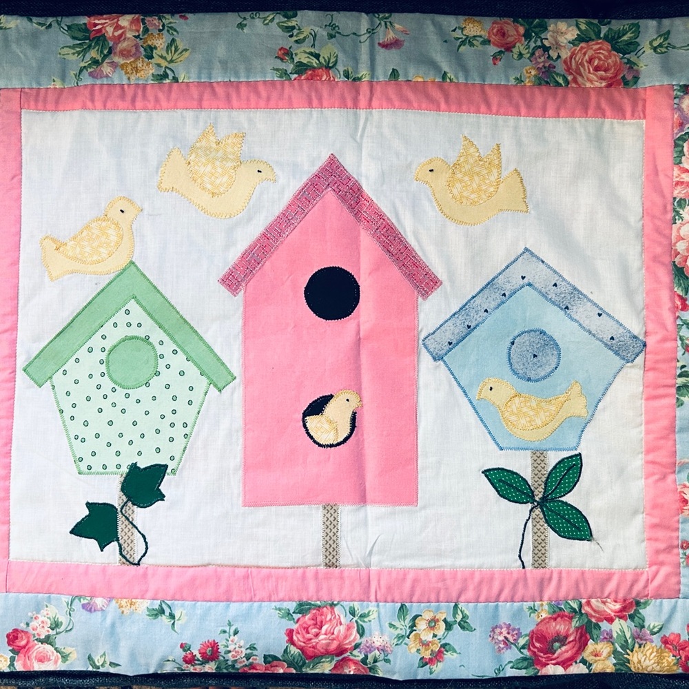 Hand Made Quilted Wall Hanging